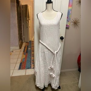 Lilla P white tunic dress